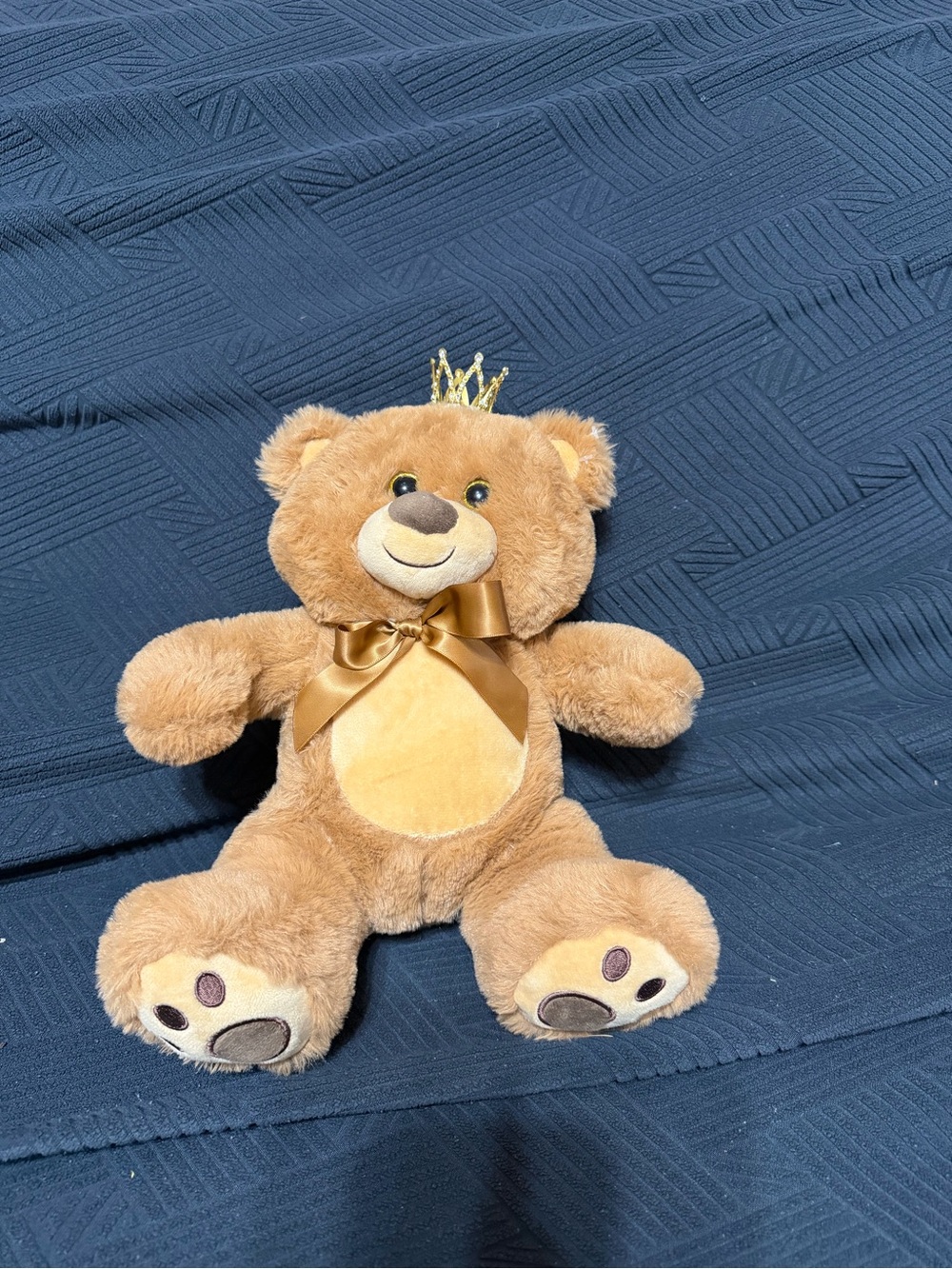 Jellycat Golden Crown Brown Bear Plush